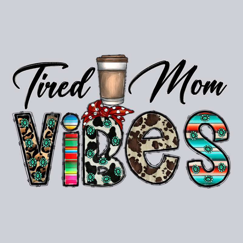 Tired Mom Vibes Heavyweight Sweatshirt by CowhideDigitalArt | Teevron