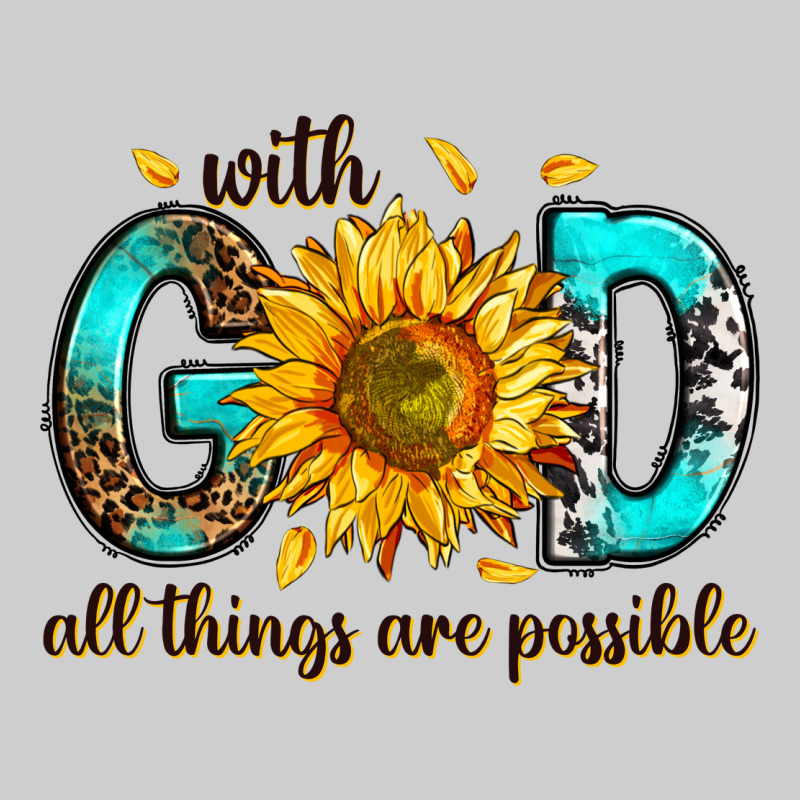 With God All Things Possible Premium Tee by RanaPortraitStore | Teevron