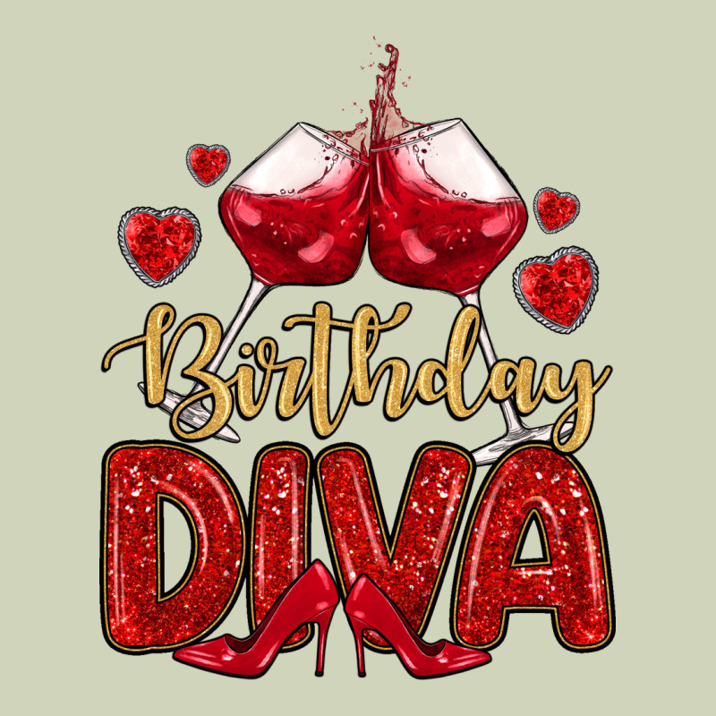 Birthday Diva Heavyweight Hoodie by MaliasSmallBusiness | Teevron