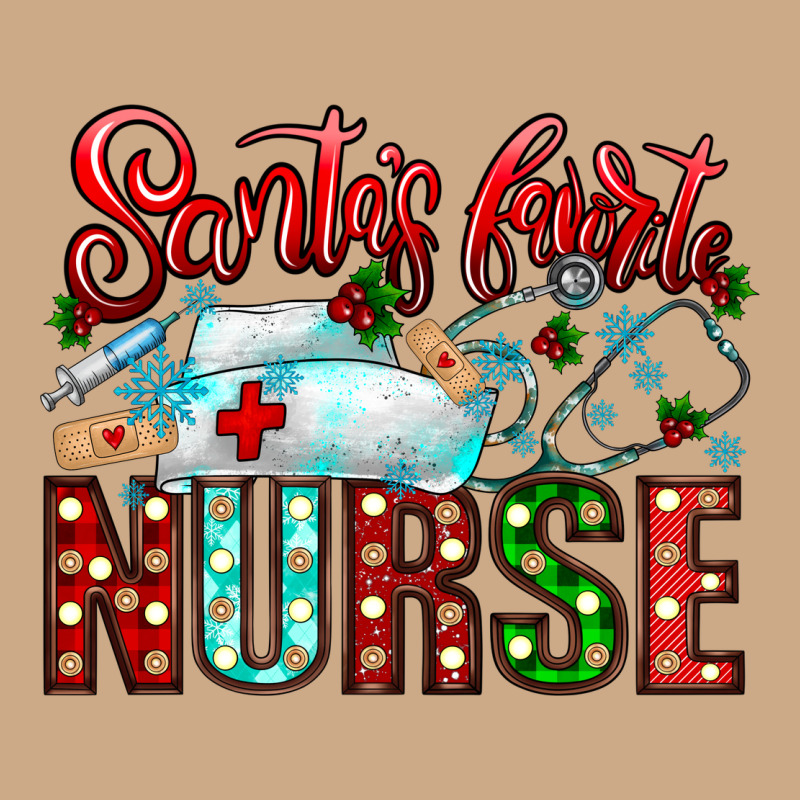 Santa Is Favorite Nurse Vintage Hoodie by CowhideDigitalArt | Teevron