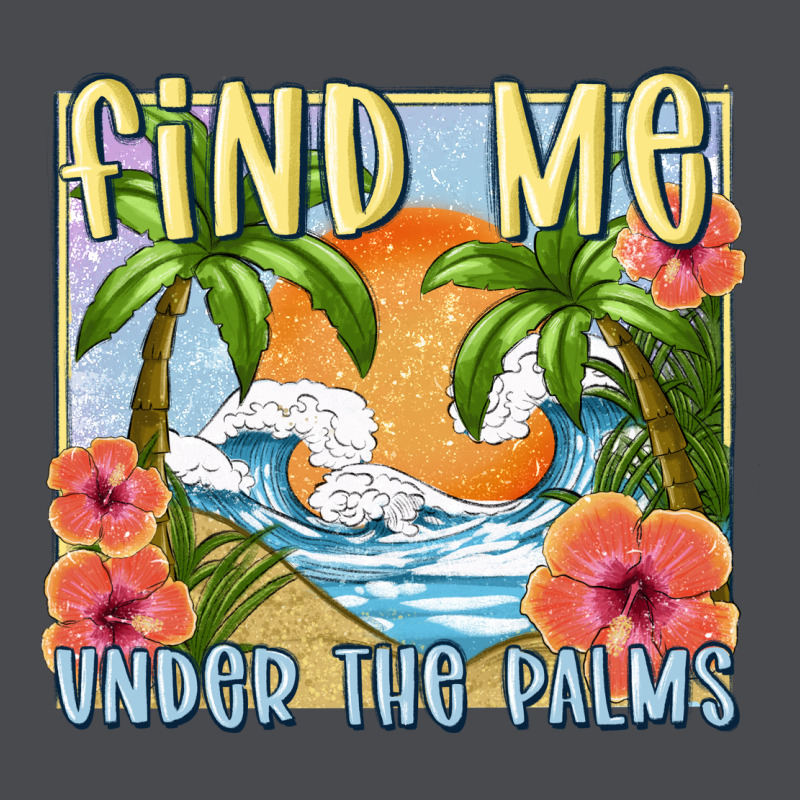 Find Me Under The Palms Zipper Hoodie by MaliasSmallBusiness | Teevron