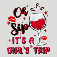 Oh Sip It's A Girl's Trip Zipper Hoodie | Teevron