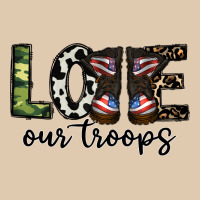 Love Our Troops Heavyweight Sweatshirt | Teevron