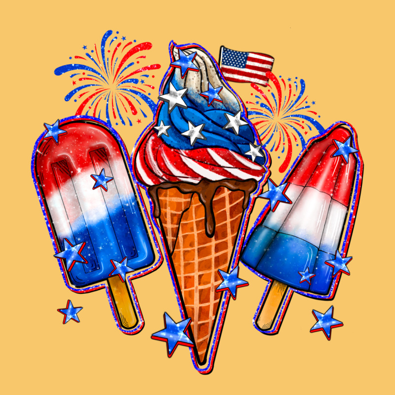4th Of July Ice Creams Vintage Hoodie by Neo Western | Teevron