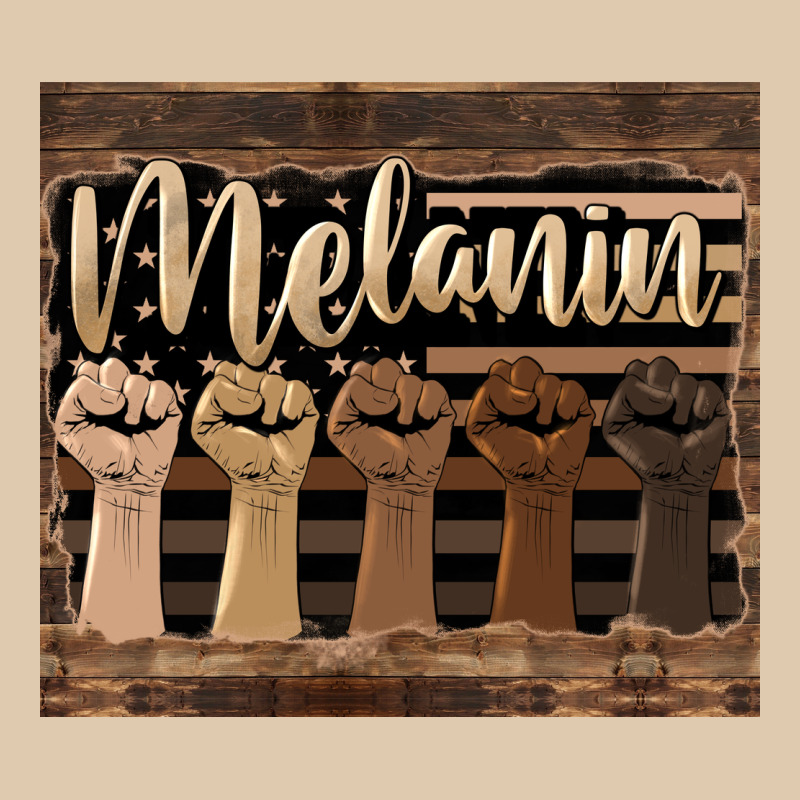 Melanin American Flag Heavyweight Sweatshirt by HRA Design Shop | Teevron