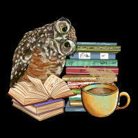 Owl And Books Premium Tee | Teevron