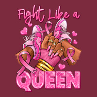 Survivor Queen Breast Cancer Afro Girl Sneakers Premium Hoodie | Teevron