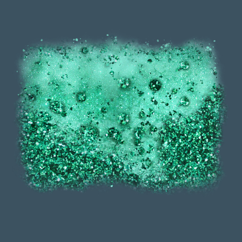 Green Glitter Background Urban Heavy Tee by JahusDesignShop | Teevron
