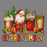 Christmas Santa Coffee Cups Current Mood Heavyweight Hoodie | Teevron