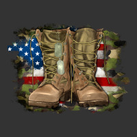 american flag with army boots | Teevron