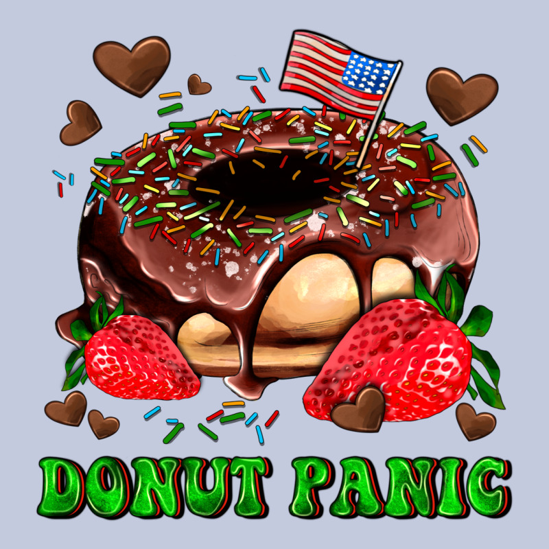 Donut Panic Long Sleeve Tee by AdoDesignShop | Teevron