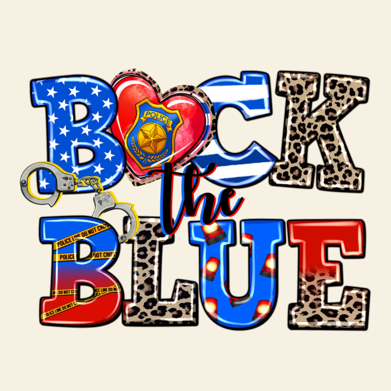 Back The Blue Vintage Tee by AdoDesignShop | Teevron