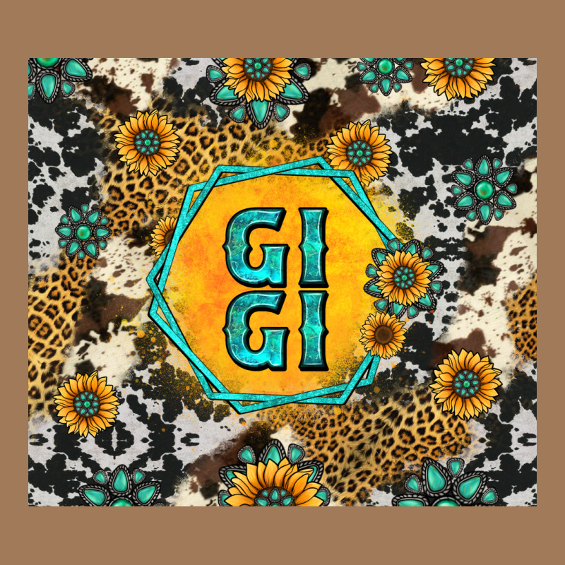Gigi Sunflower Turquoise Classic Tee by Jasminsmagicworld | Teevron