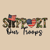 Support Our Troops Heavyweight Sweatshirt | Teevron
