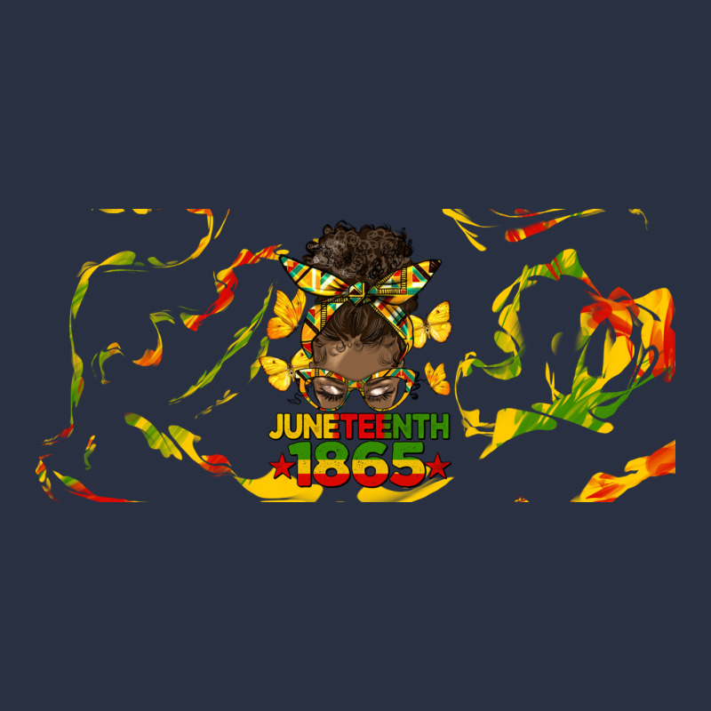 Juneteenth Afro Messy Bun Libbey Glass Heavyweight Sweatshirt by HRA Design Shop | Teevron