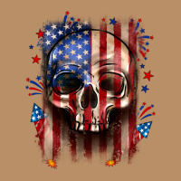4th Of July Skull American Flag Vintage Hoodie | Teevron