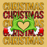 Christmas Grinch Heart Hands Premium Sweatshirt | Teevron