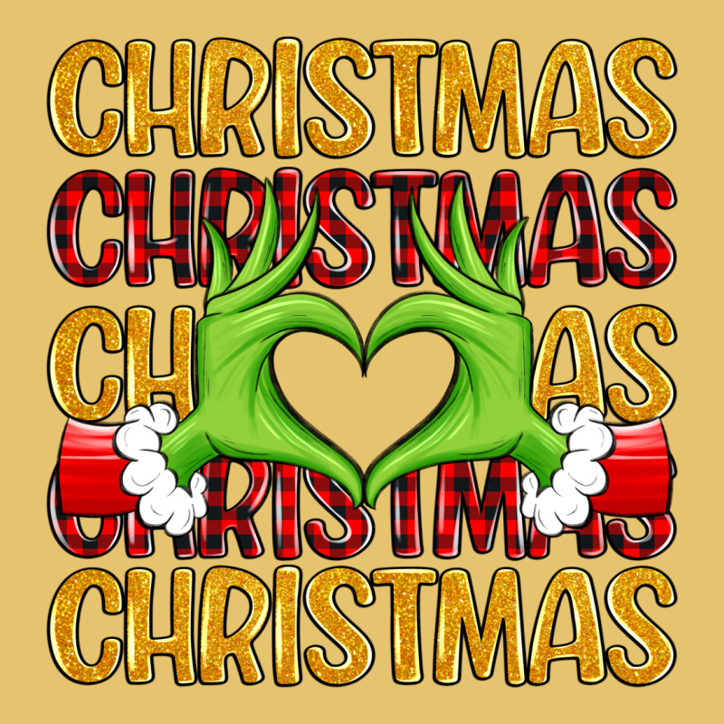 Christmas Grinch Heart Hands Premium Sweatshirt by MaliasSmallBusiness | Teevron