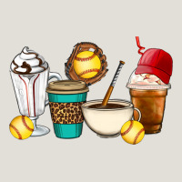 Softball Coffee Cups Heavy Core Tee | Teevron