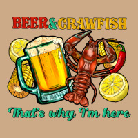 Beer&crawfish That's Why I'm Here Vintage Hoodie | Teevron