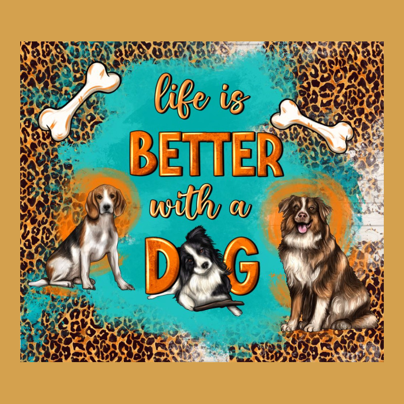 Life Is Better With A Dog Urban Hoodie by TumblerDesignByShophia | Teevron