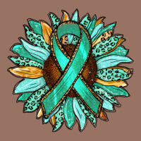 Ovarian Liver Cancer Awareness Sunflower Premium Hoodie | Teevron