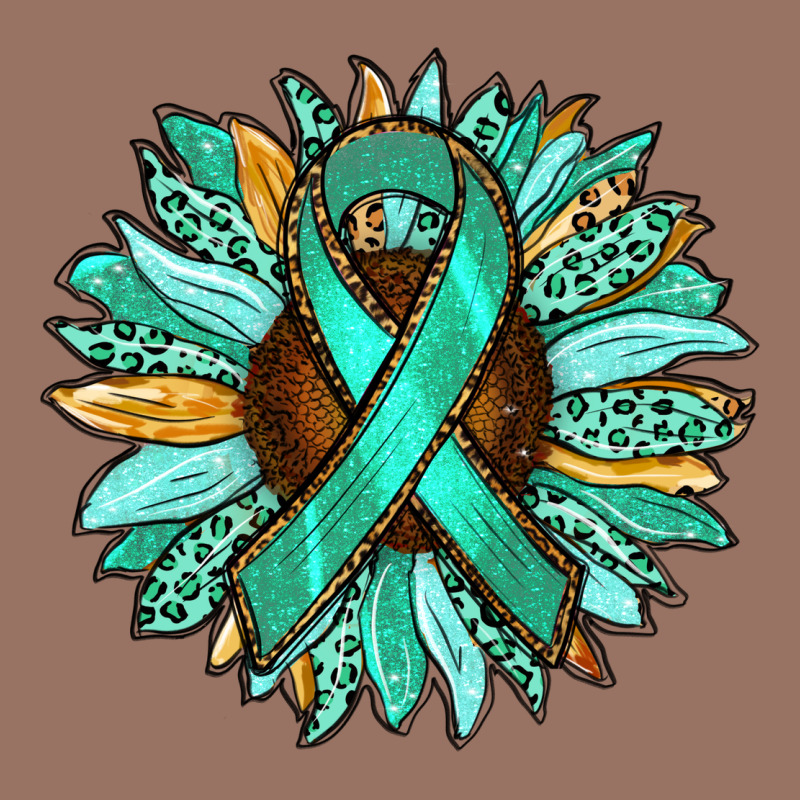 Ovarian Liver Cancer Awareness Sunflower Premium Hoodie by RanaPortraitStore | Teevron