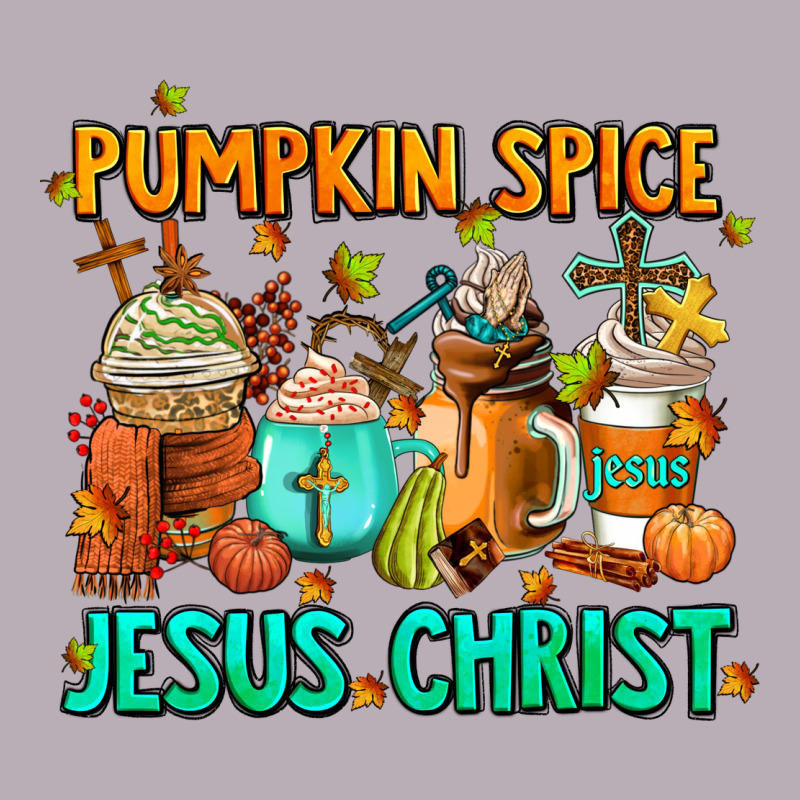 Pumpkin Spıce Jesus Christ Coffee Cups Vintage Tee by AdoDesignShop | Teevron