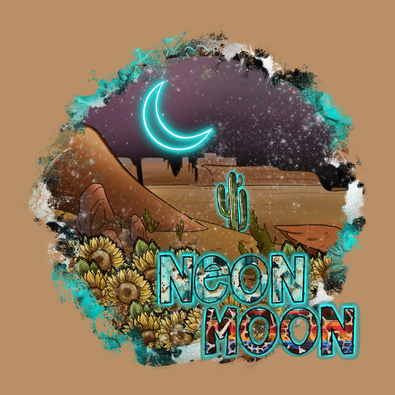 Neon Moon Vintage Hoodie by SublimationCraftShop | Teevron