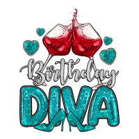 birthday diva turquoise | Teevron