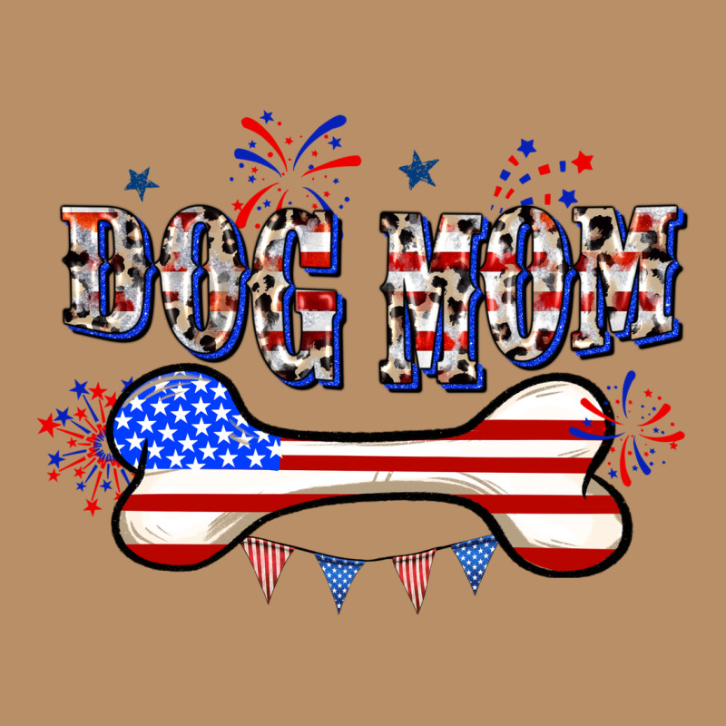 4th Of July Dog Mom Vintage Hoodie by CowGirlArtShop | Teevron