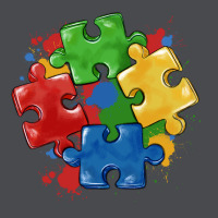 Autism Puzzles Zipper Hoodie | Teevron