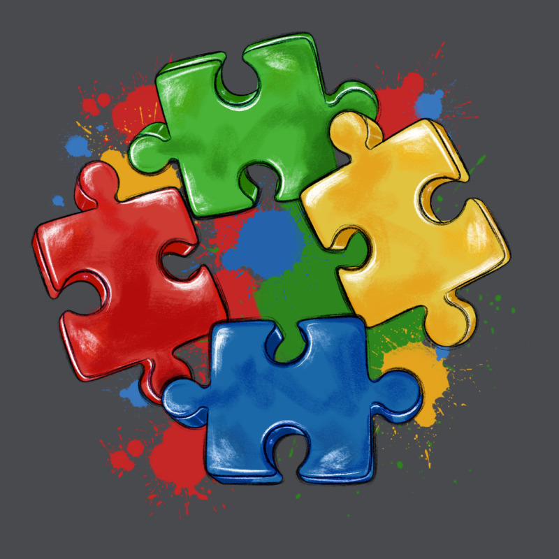 Autism Puzzles Zipper Hoodie by MaliasSmallBusiness | Teevron