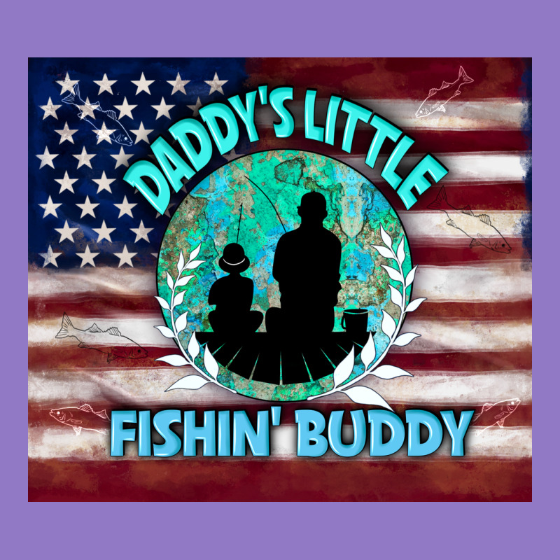 Daddy's Little Fishin Buddy Urban Hoodie by TumblerDesignByShophia | Teevron