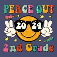 Peace Out 2024 2nd Grade Vintage Tee | Teevron