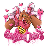 galentines afro girl sneakers | Teevron