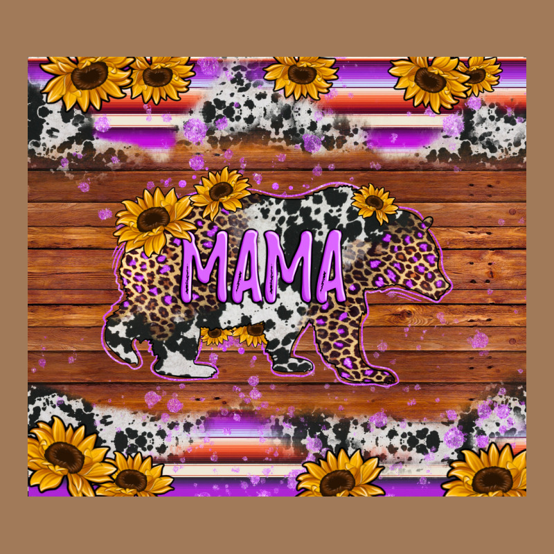 Mama Bear Sunflowers Purple Classic Tee by Jasminsmagicworld | Teevron
