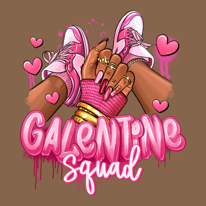 Galentine Squad Afro Girl Sneakers Premium Tee by RanaPortraitStore | Teevron