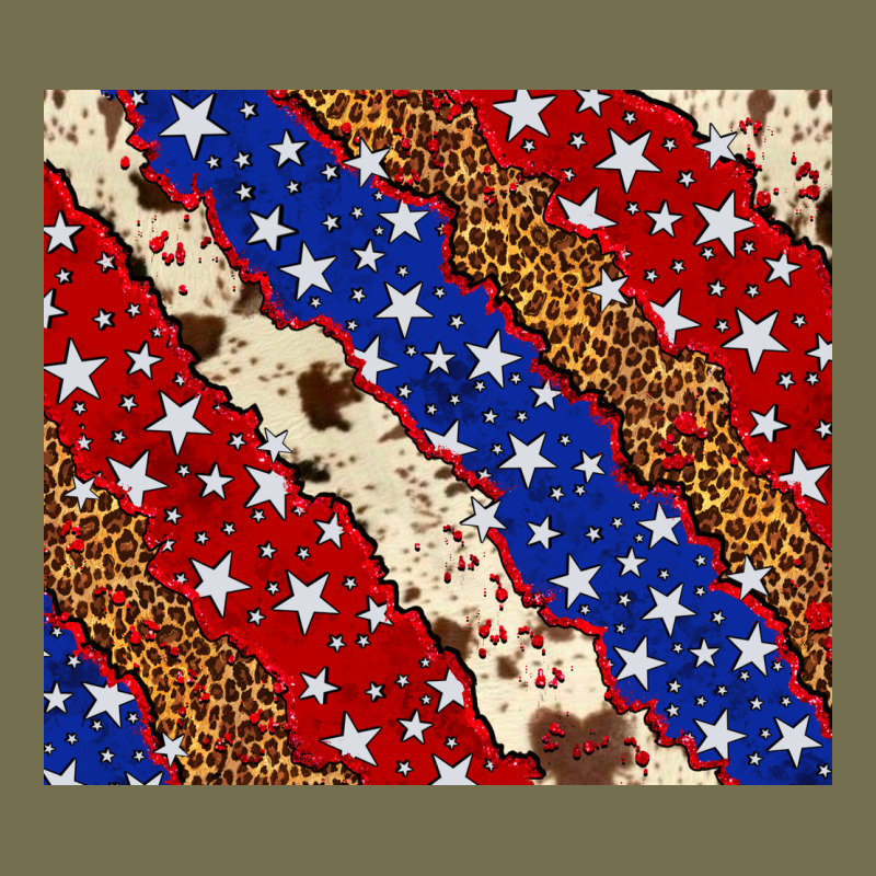 4th Of July Usa Flag Leopard Cowhide 20oz Tumbler Vintage Hoodie by Neo Western | Teevron