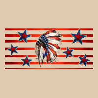 Patriotic Native American Headdress 16oz Libbey Cup Heavyweight Sweatshirt | Teevron