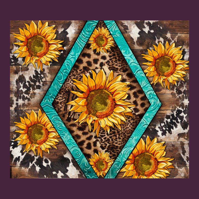 Sunflower Tumbler Premium Tee by BarkalooDesign | Teevron