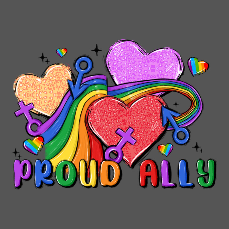 Proud Ally Zipper Hoodie by MaliasSmallBusiness | Teevron