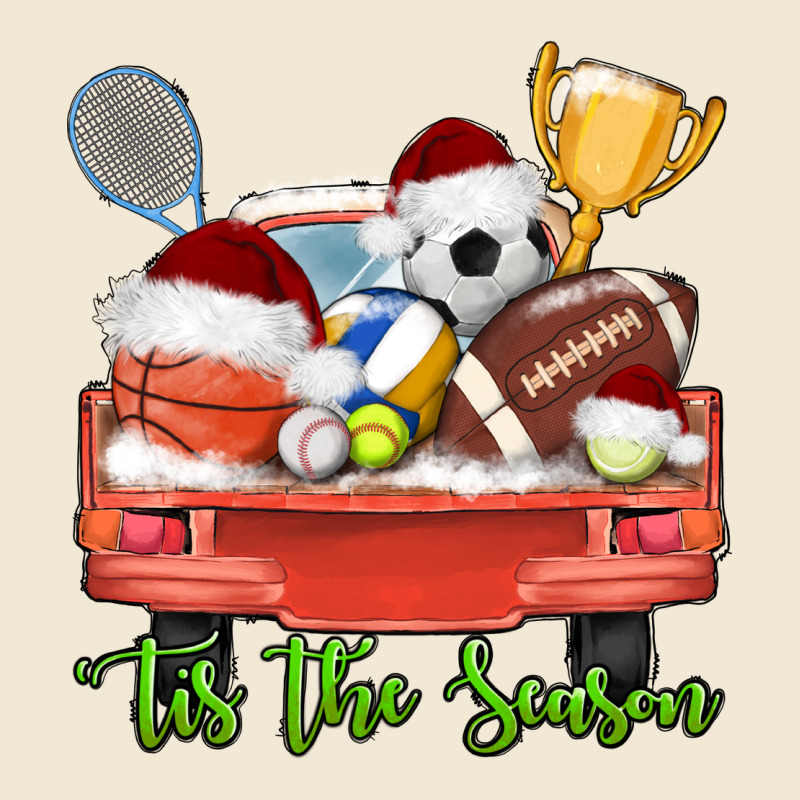 Tis The Season Sports Truck Christmas Ladies Tee by AdoDesignShop | Teevron