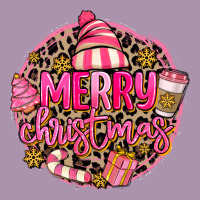 Pink Merry Christmas Heavyweight Hoodie | Teevron