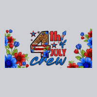 Floral 4th Of July Crew 16oz Libbey Cup Heavyweight Sweatshirt | Teevron