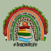 Christmas Teacherlife Rainbow Urban Heavy Tee | Teevron