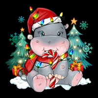 Cute Christmas Hippopotamus Premium Sweatshirt | Teevron