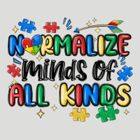Normalize Minds Of All Kinds Zipper Hoodie | Teevron