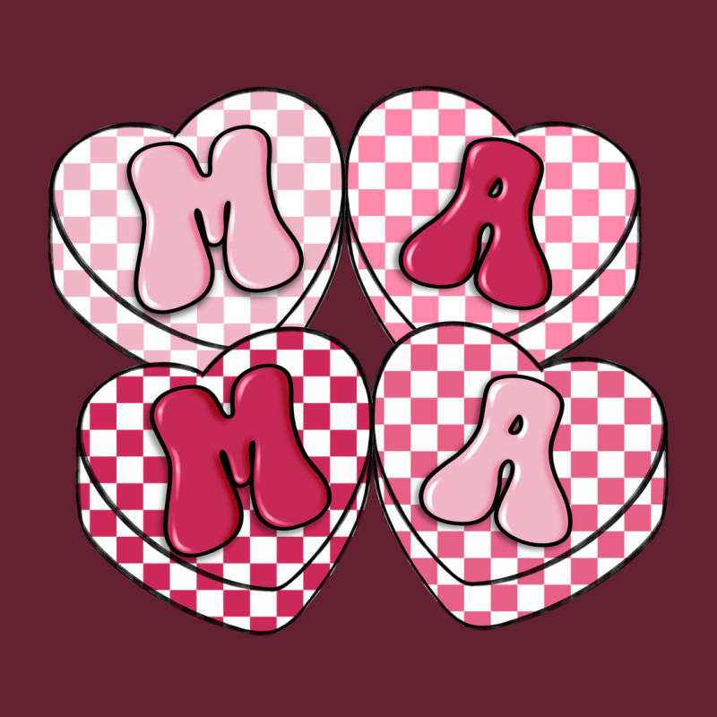 Mama Candy Hearts Classic Tee by LillyAllenDesigns | Teevron