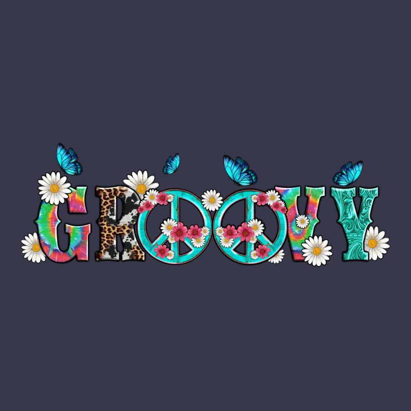 Groovy With Peace  Sign Flowers Long Sleeve Tee by Artiststas | Teevron